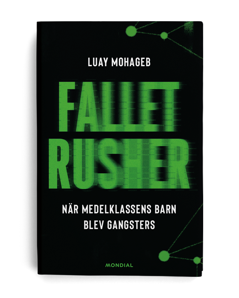 Bokomslaget till Fallet Rusher av Luay Mohageb